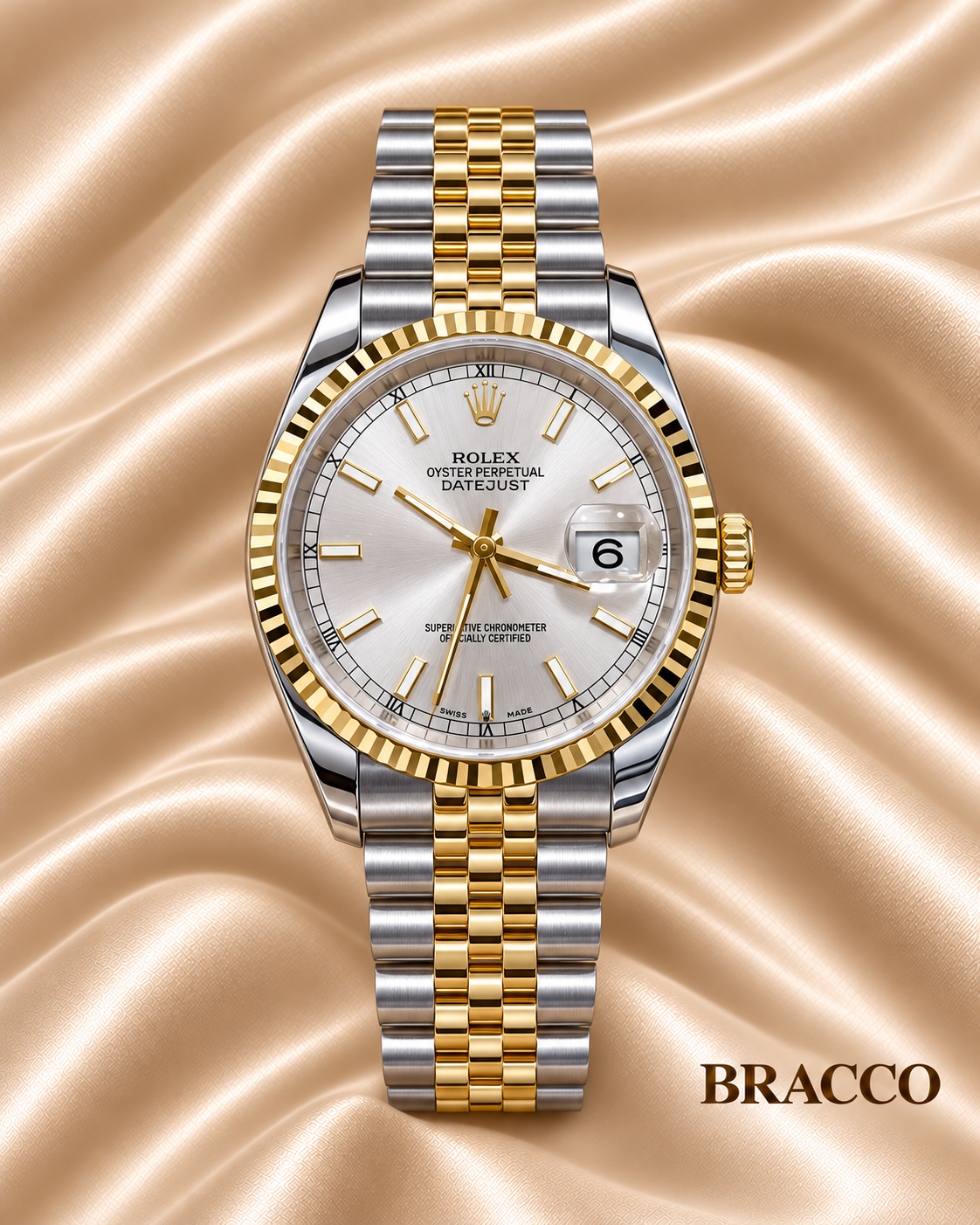 Rolex Datejust Acciaio Oro Ghiaccio